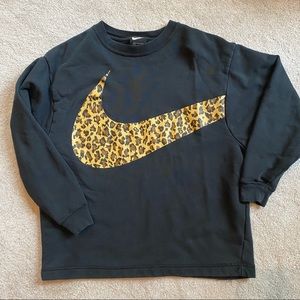 Women’s Nike Cheetah print sweatshirt
